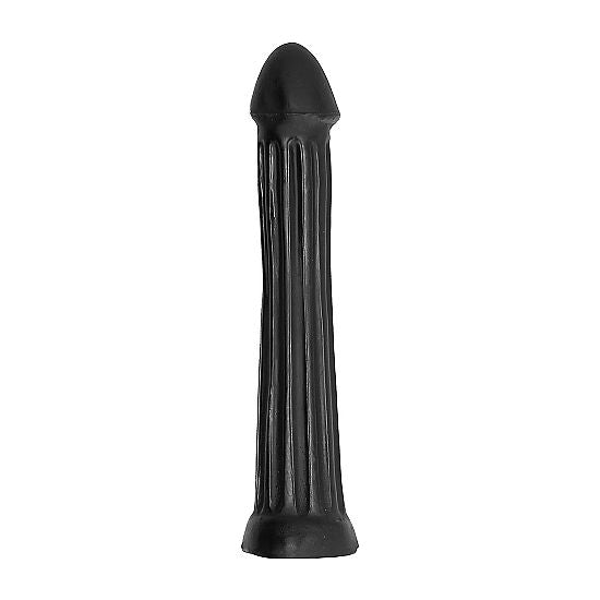 Dildo tapón negro de 31 cm