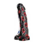 Dildo negro de 22 cm