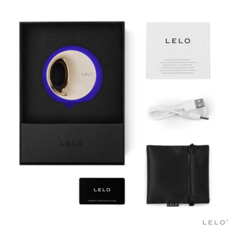 Lelo Ora 3 Estimulador de Sexo Oral Azul Medianoche