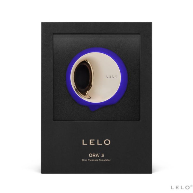 Lelo Ora 3 Estimulador de Sexo Oral Azul Meia-noite