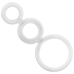 Addicted Toys - Conjunto de Anéis - Para Pénis Transparente