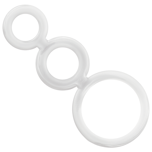 Addicted Toys - Conjunto de Anéis - Para Pénis Transparente