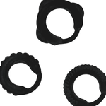 Addicted Toys - Conjunto de Anel C - Preto