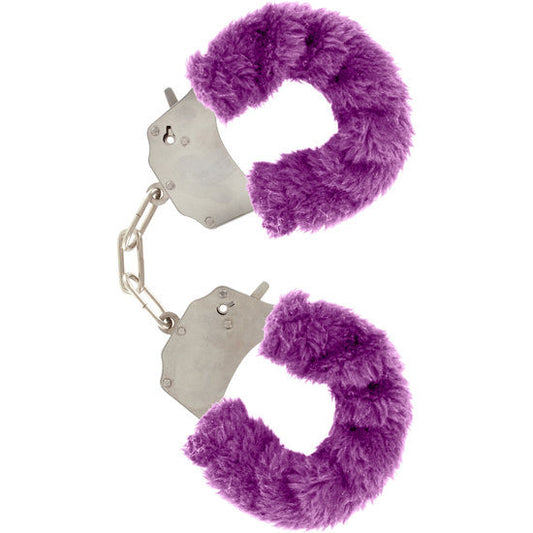 Toyjoy - Furry Fun Cuffs Bondage Roxo