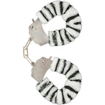 Toyjoy - Puños Furry Fun Bondage Cebra