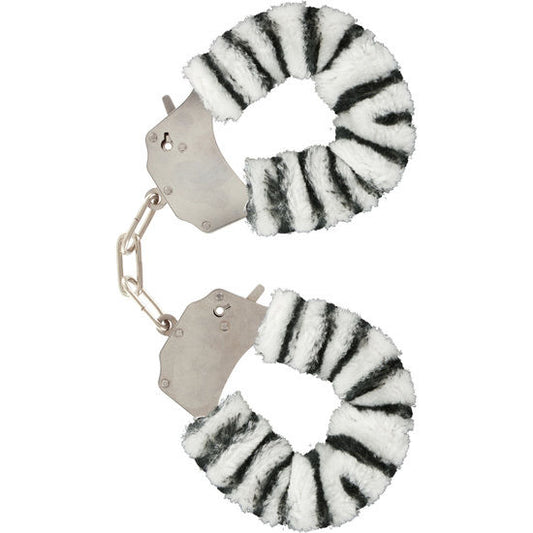 Toyjoy - Punhos Furry Fun Bondage Zebra