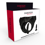 Darkness Calça Com Plug e Vibrador Intercambiável