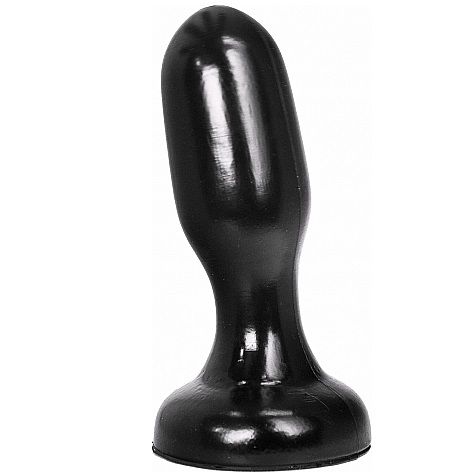 Plug Anal Todo Negro 19,5 Cm