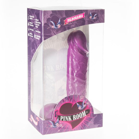 Pink Room Dildo Realista Amadeo Morado 15,5 Cm