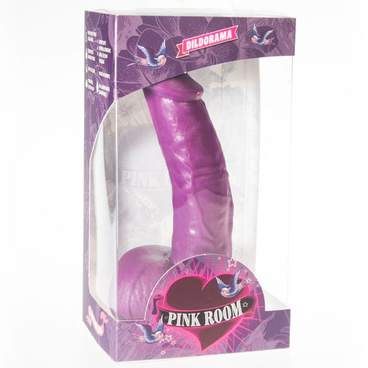 Pink Room - Dildo Realista Connor Roxo 16 cm
