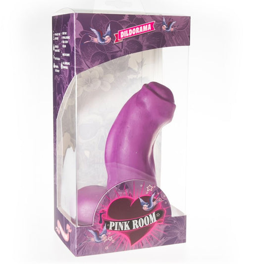 Pink Room Nestor Dildo Realista Morado 16,5 Cm