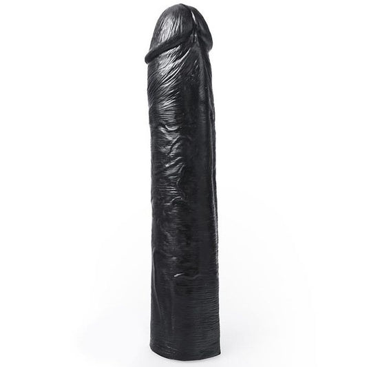 Sistema de arnés Dildo Realista Negro Benny 25,5 Cm