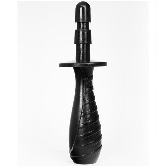 Enchufe del sistema Hung negro