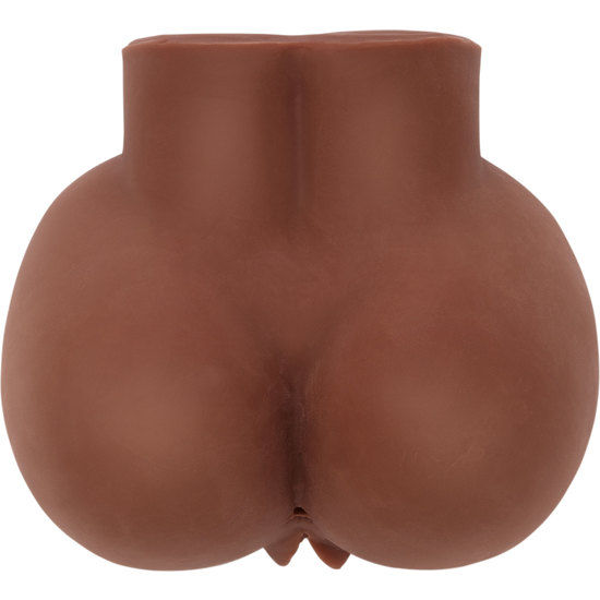 Act Masturbador Realístico Big Ass Com Vibrador Marrom