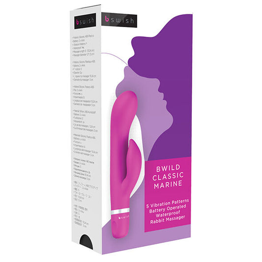B Swish Bwild Classic Marine Vibrador de conejo Cereza