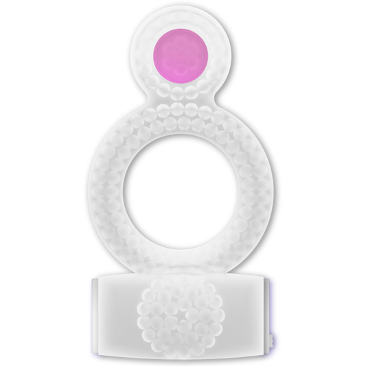 Casual Love - Anel Duplo Prazer Transparente