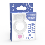 Casual Love - Anel Duplo Prazer Transparente