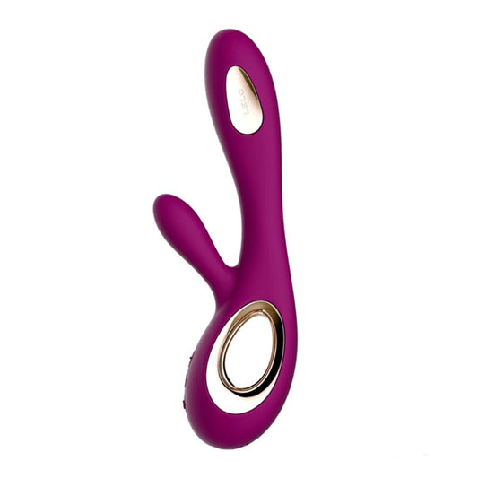Lelo Soraya Wave Vibrador de conejo Deep Rose