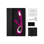 Lelo Soraya Wave Vibrador de conejo Deep Rose