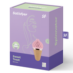 Satisfyer Sweet Treat Spinnator Marrom e Rosa