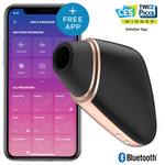 Satisfyer Estimulador y Vibrador Love Triangle Negro