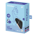Satisfyer Estimulador y Vibrador Love Triangle Negro