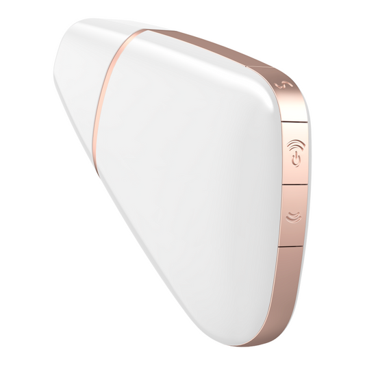 Satisfyer Estimulador y Vibrador Love Triangle Blanco