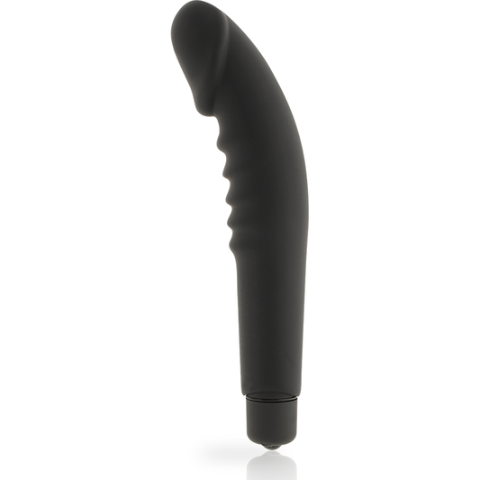 Dolce Vita Vibrador Realistic Pleasure Black Silicone