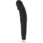Dolce Vita Vibrador Realistic Pleasure Black Silicone