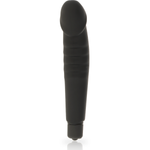Dolce Vita Vibrador Realistic Pleasure Black Silicone