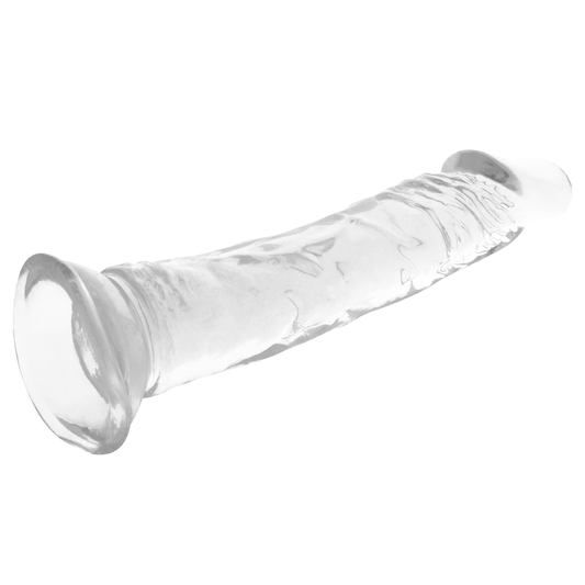 Dildo Transparente de Rayos X de 21 Cm -o- 4 Cm