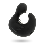 Black&Silver - Dedal de Pato Estimulante de Silicone Recarregável Duckymania