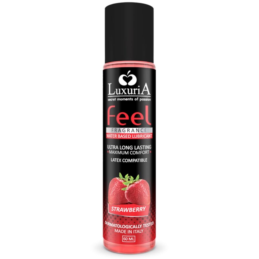 Intimateline - Luxuria Feel Lubricante Base de Agua de Fresa 60 ml