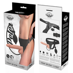 Harness Attraction Rnes Peter Com Pênis Inflvel 18 Cm -o- 3.5 Cm