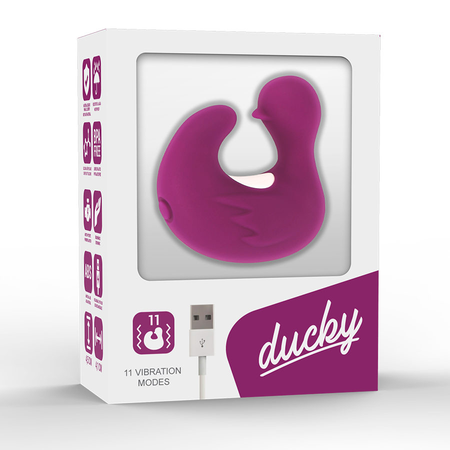 Coverme Dedal de Pato Estimulante de Silicone Recarregável Duckymania