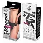 Harness Attraction Rnes Vibrador Coelho Vincent 15 Cm -o- 4 Cm