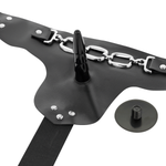 Arnés de sujeción Rnes George Vibrador Realista 19 cm -o- 4 cm