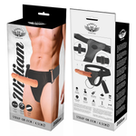 Harness Attraction Willian Hollow Rnes Com Vibrador 17 Cm -o- 4.5 Cm