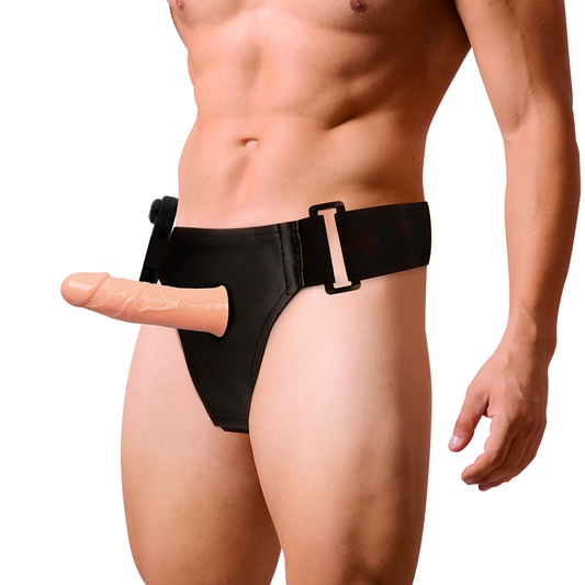 Harness Attraction Gregory Hollow Rnes Com Vibrador 16.5 Cm -o- 4.3 Cm