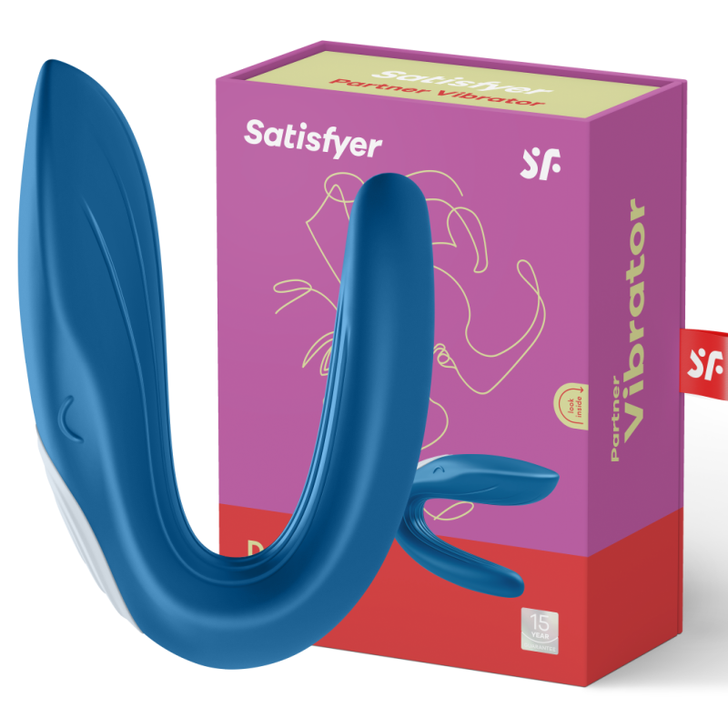 Satisfyer Partner Toy Whale Vibrator Estimulando Ambos Os Partners Edição 2020