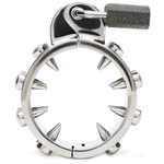 Metal Hard Anel de Castidade Anti-ereo