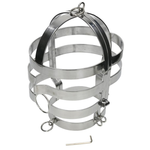 Máscara de Metal Duro con Collar de Acero