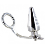 Anillo de Metal Duro de Acero con Plug Anal 45 X 50mm