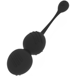 Rithual Bolas de Kegel Vibratórias Recarregveis Nisha Pretas