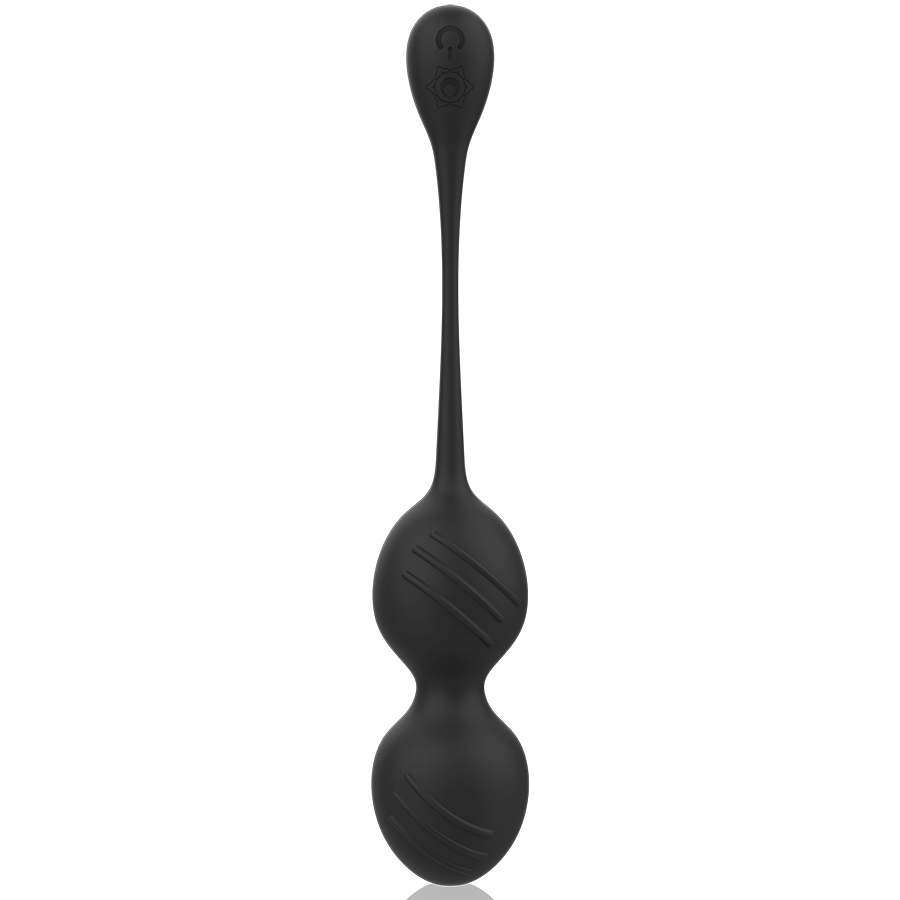 Rithual Bolas de Kegel Vibratórias Recarregveis Nisha Pretas