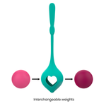 Rithual Conjunto de Treinamento Pélvico Deva Aqua Green
