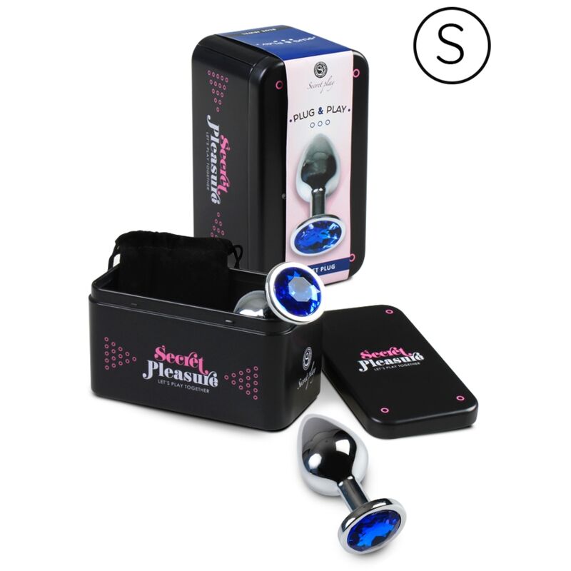 Secretplay -Plug Anal Azul S