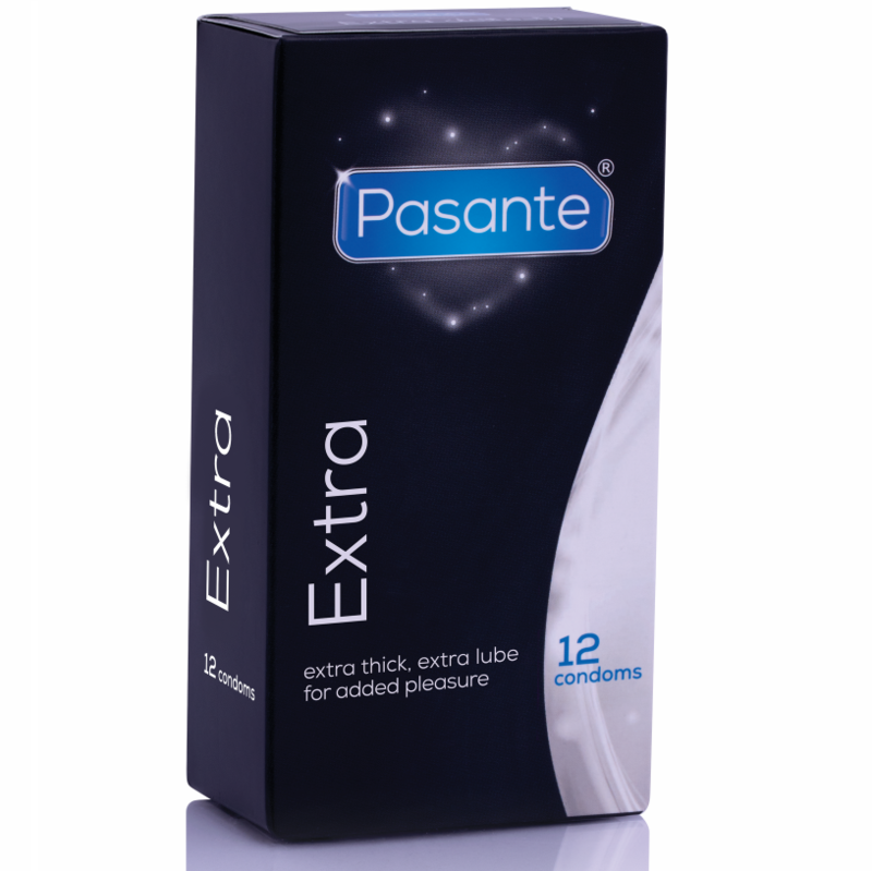 Pasante - Preservativo Extra Extra Grosso de 12 Unidades