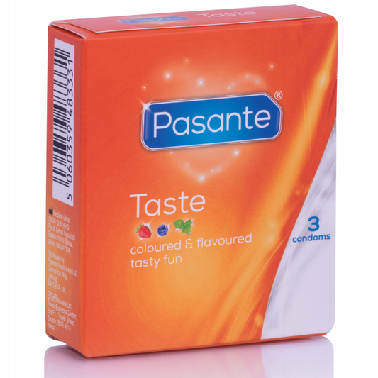 Pasante - de Preservativos Sabores 3 Unidades