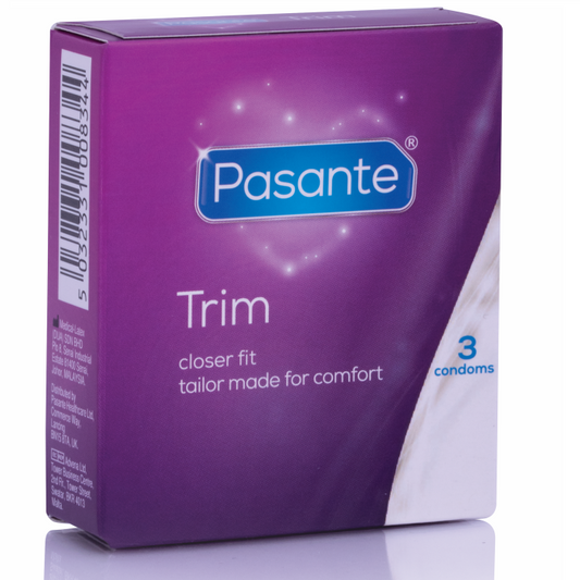 Pasante - Thin Trim Ms Thin Preservativo de 3 Unidades